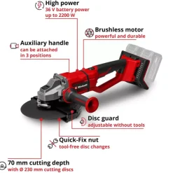 Clearance AXXIO 36/230 Q Angle Grinders