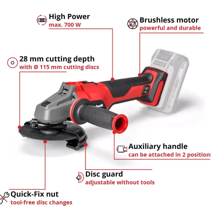 Sale AXXIO 18/115 Q Angle Grinders
