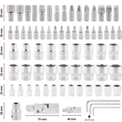 Sale E-Case 92-pc. Tool Case Workshop Bags / Cases