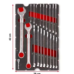 Outlet E-Case 19-pc. Tool Pad Combination Spanners Bags / Cases