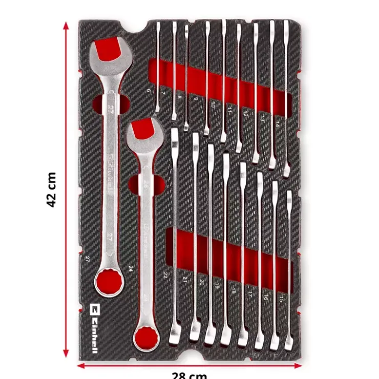 Outlet E-Case 19-pc. Tool Pad Combination Spanners Bags / Cases