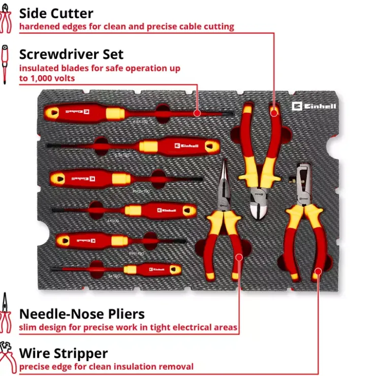 Discount E-Case 9-pc. Tool Pad Electrician’s Tools Bags / Cases