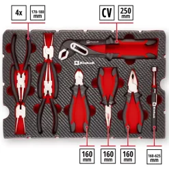 Online E-Case 9-pc. Tool Pad Pliers Bags / Cases