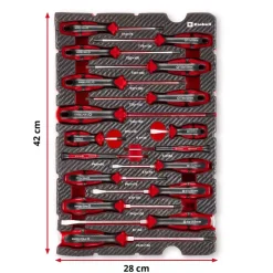 Hot E-Case 17-pc. Tool Pad Screwdrivers Bags / Cases