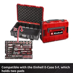 Sale E-Case 60-pc. Tool Pad Sockets and Ratchets Bags / Cases
