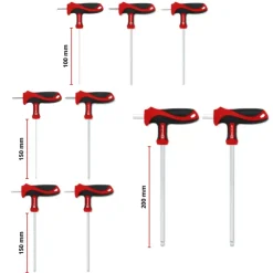 E-Case 9-pc. Tool Pad T-Handle Screwdrivers Bags / Cases