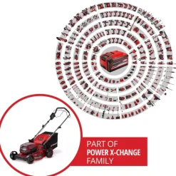 Online GC-CM 36/46 S Li BL (2x4,0Ah) Cordless Lawn Mowers