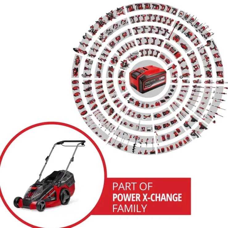 GE-CM 43 Li M Kit (2x4,0Ah) Cordless Lawn Mowers