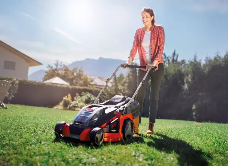 GE-CM 43 Li M Kit (2x4,0Ah) Cordless Lawn Mowers
