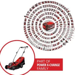 Outlet GE-CM 18/33 Li (1x4,0Ah) Cordless Lawn Mowers