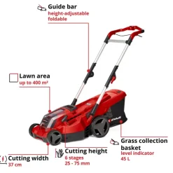 Outlet GE-CM 36/37 Li-Solo Cordless Lawn Mowers