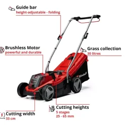 Outlet GE-CM 18/33 Li-Solo Cordless Lawn Mowers