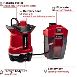 New GE-DP 18/25 Li - Solo Dirt Water Pumps
