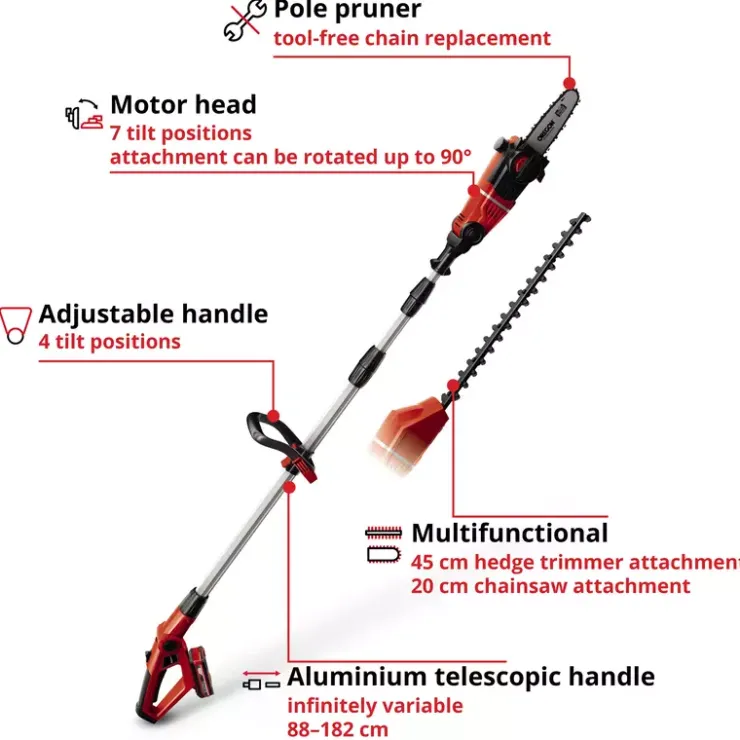 Discount GE-HC 18 Li T Kit (1x3,0Ah) Pole Saws