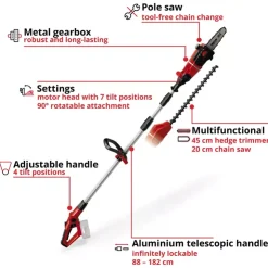Outlet GE-HC 18 Li T-Solo Pole Saws
