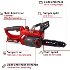 Outlet GE-LC 18/25-1 Li Kit (1x3,0Ah) Chainsaws
