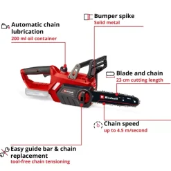 Outlet GE-LC 18/25 Li-Solo Chainsaws