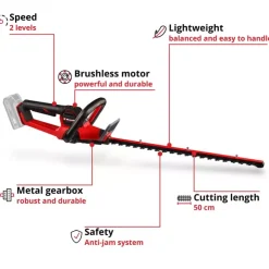 Online GP-CH 18/50 Li BL-Solo Hedge Trimmers
