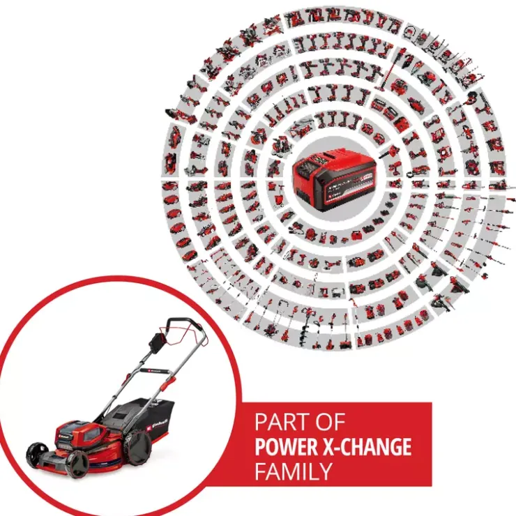 Discount GP-CM 36/52 S Li BL (4x5,2Ah) Cordless Lawn Mowers
