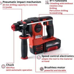 Discount HEROCCO Kit +5 (1x3,0Ah) Rotary Hammers