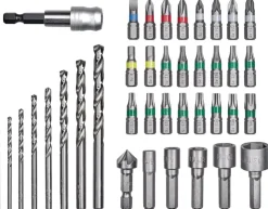 Outlet L-Box 39-pc. Bit and Drill Bit Set Drill / Screwdriver Accessories