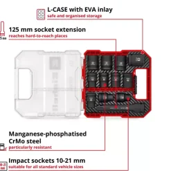 Sale L-CASE 12-pc. Automotive Impact Socket Set Further Tools Accessories