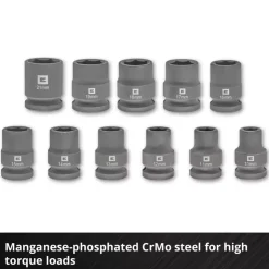 Sale L-CASE 12-pc. Automotive Impact Socket Set Further Tools Accessories