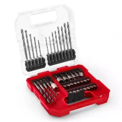 Sale L-CASE 40-pc. Bit and Drill Bit Set for Wood, Masonry and Metal Further Tools Accessories