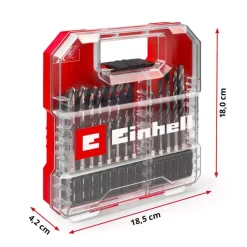 Sale L-CASE 40-pc. Bit and Drill Bit Set for Wood, Masonry and Metal Further Tools Accessories