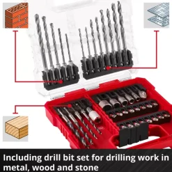 Sale L-CASE 40-pc. Bit and Drill Bit Set for Wood, Masonry and Metal Further Tools Accessories