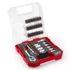 Best L-CASE 37-pc. Bit and Ratchet Set Further Tools Accessories