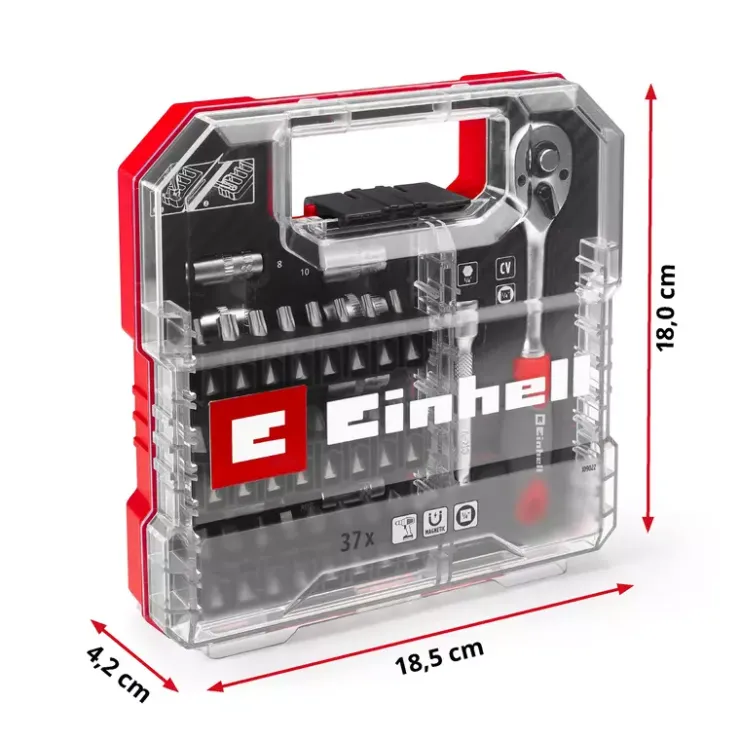 Best L-CASE 37-pc. Bit and Ratchet Set Further Tools Accessories