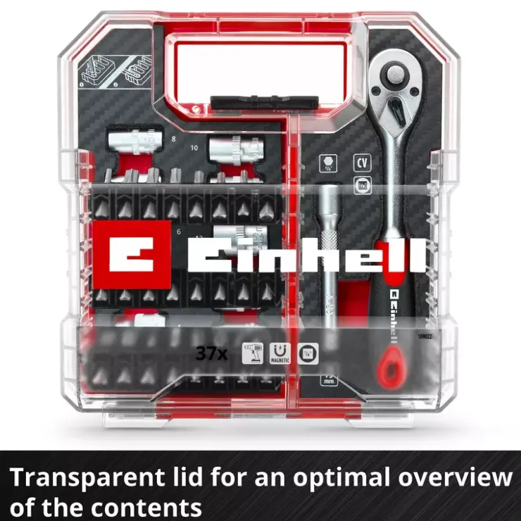 Best L-CASE 37-pc. Bit and Ratchet Set Further Tools Accessories
