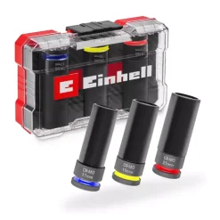 Clearance M-CASE, 3-pc. Automotive Impact Socket Set Further Tools Accessories