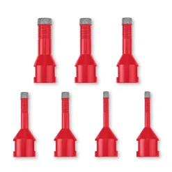 Outlet M-CASE 7-pc. Diamond Tile Drill Bit Set, M14, Ø 6–14 mm Angle Grinder / Polisher Accessories
