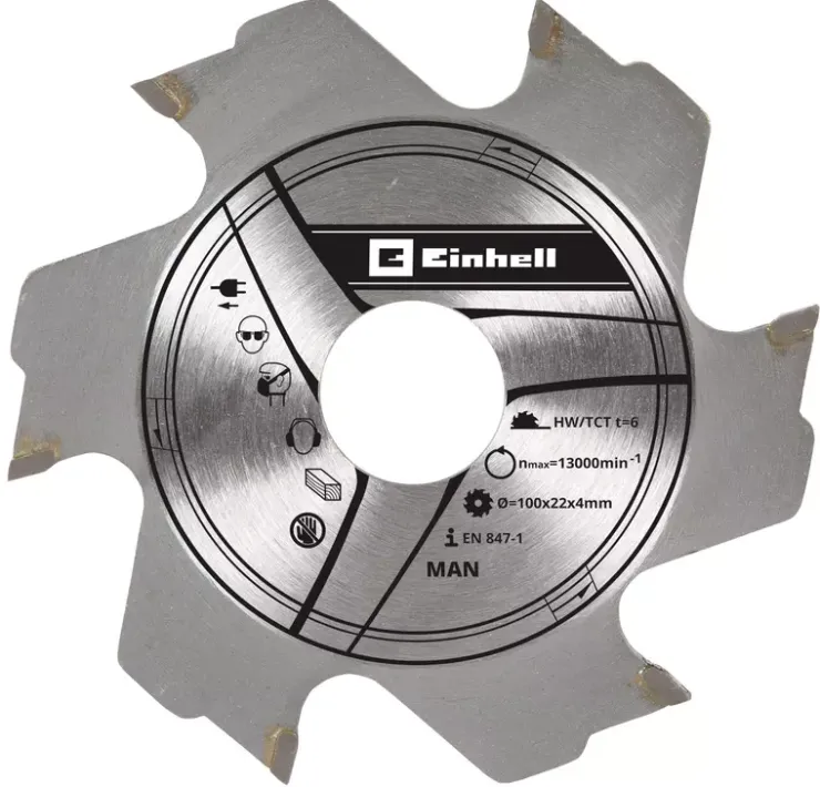Sale Milling Blade, Ø 100 x 22 x 4.0 mm, 6 T Router / Planer Accessories