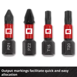 Hot 11-pc. Impact Bit Set, Pocket Set, 25 mm Further Tools Accessories