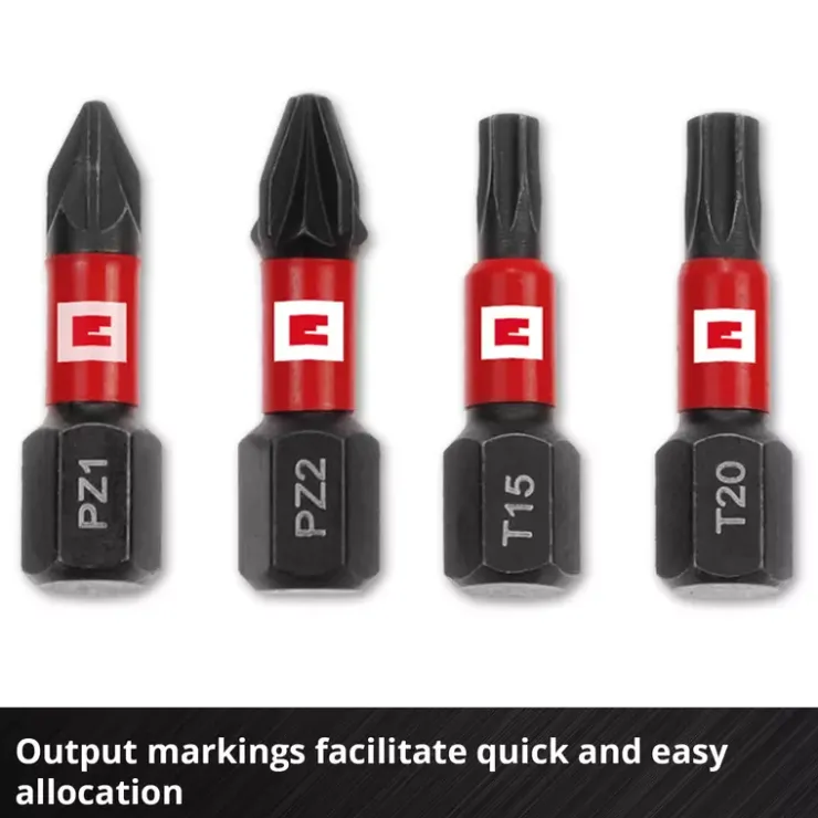 Hot 11-pc. Impact Bit Set, Pocket Set, 25 mm Further Tools Accessories