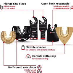Online 6-pc. Multitool Set Multifunctional Tool Accessories