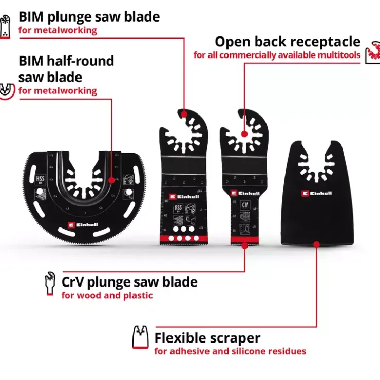 Sale 4-pc. Multitool Set Multifunctional Tool Accessories