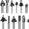 Hot 15-pc. Router Bit Set, 8 mm Router / Planer Accessories
