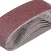 Clearance 6-pc. Sanding Belt Set, 75 x 457 mm Grinder Accessories