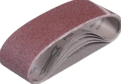 Clearance 6-pc. Sanding Belt Set, 75 x 457 mm Grinder Accessories