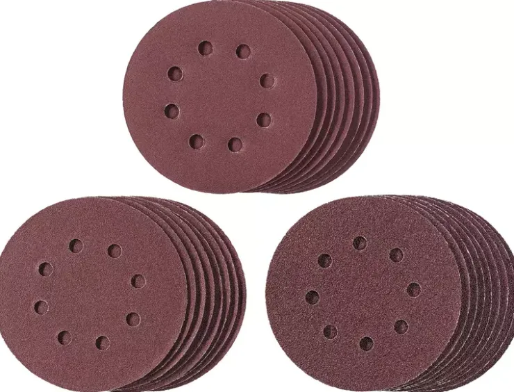 Outlet 25-pc. Sandpaper Set, Ø 125 mm Grinder Accessories