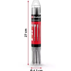 Clearance 3-pc. SDS Plus Chisel Set, 250 mm Rotary Hammer Accessories
