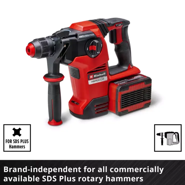 New 4-pc. SDS Plus Chisel Set, 250 mm Rotary Hammer Accessories