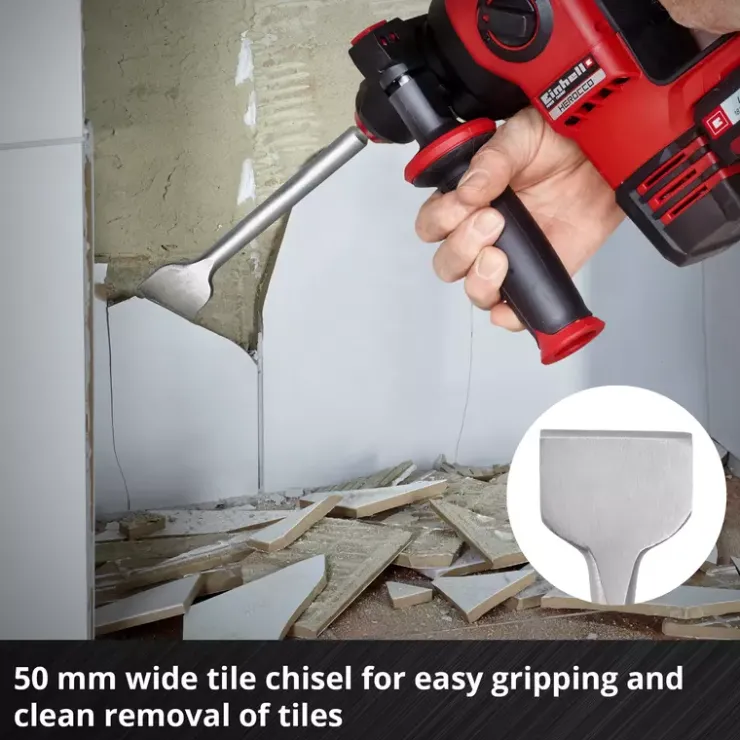 New 4-pc. SDS Plus Chisel Set, 250 mm Rotary Hammer Accessories