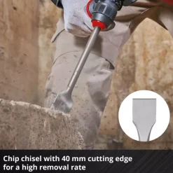 Hot 3-pc. SDS-Max Chisel Set, 400 mm Rotary Hammer Accessories