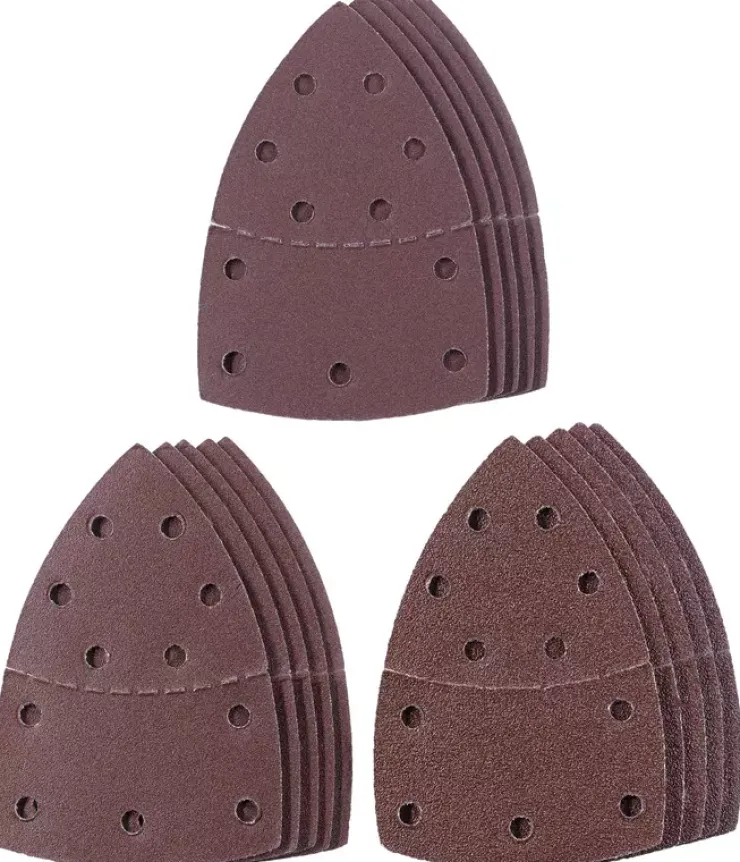 Online 15-pc.Delta Sandpaper Set, 150 x 100 mm Grinder Accessories