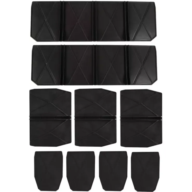Hot Plastic Compartments Set Bags / Cases